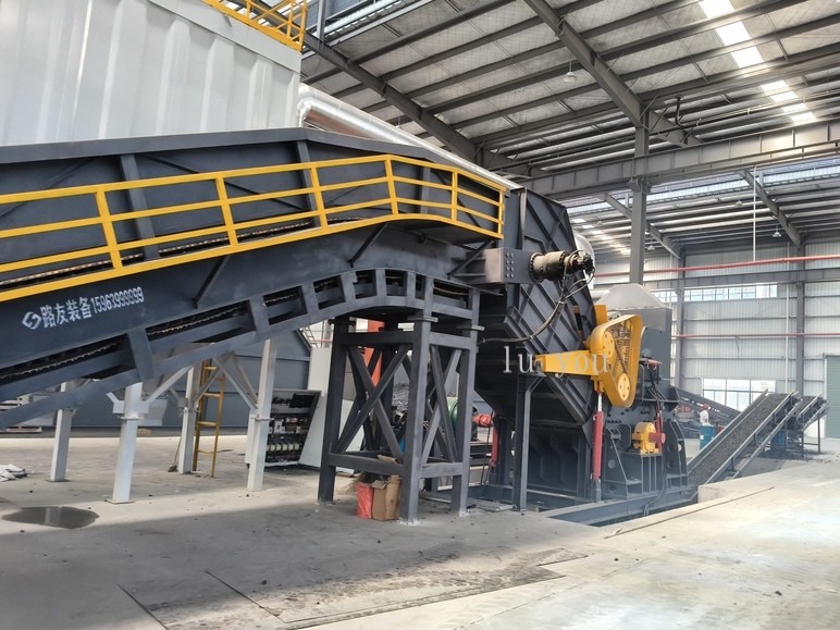 安徽地區(qū)汽車機(jī)鋁破碎線開機(jī)啟動(dòng)調(diào)試